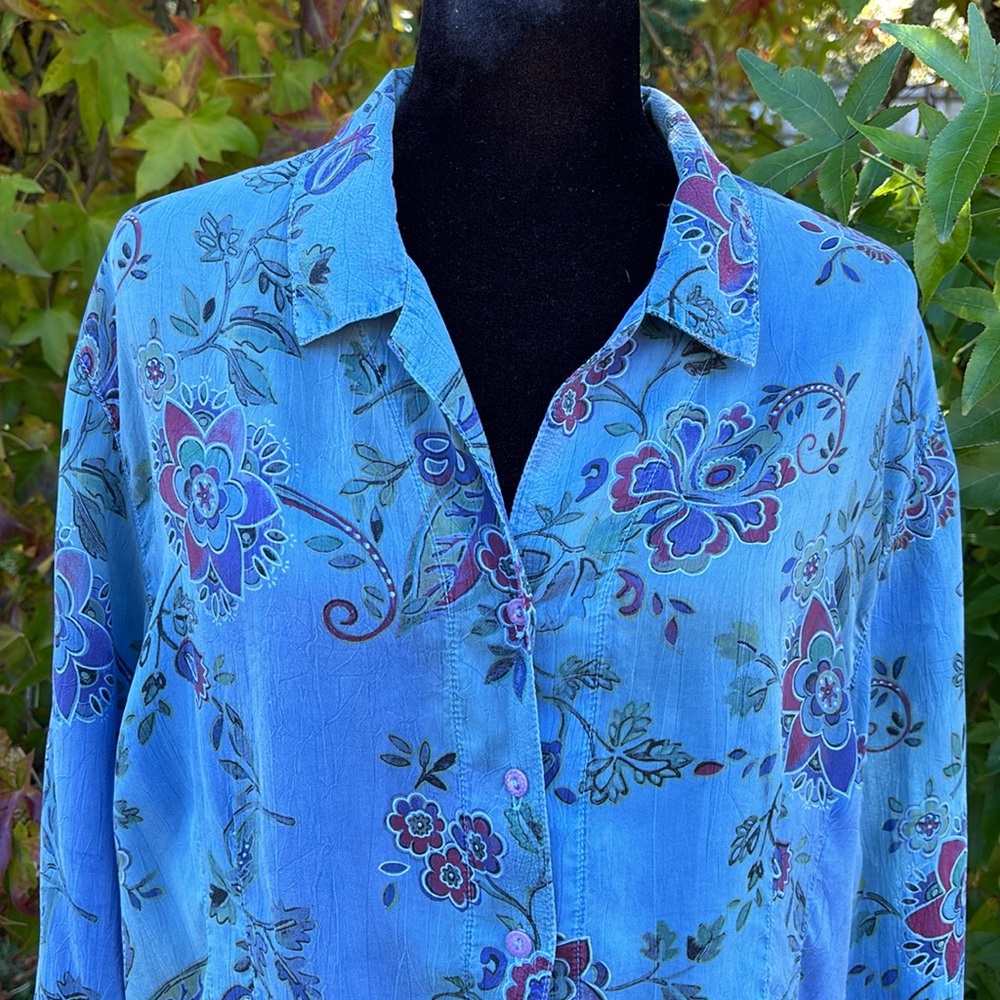 Tianello Long Sleeve Diana Blouse - Picture 2 of 8